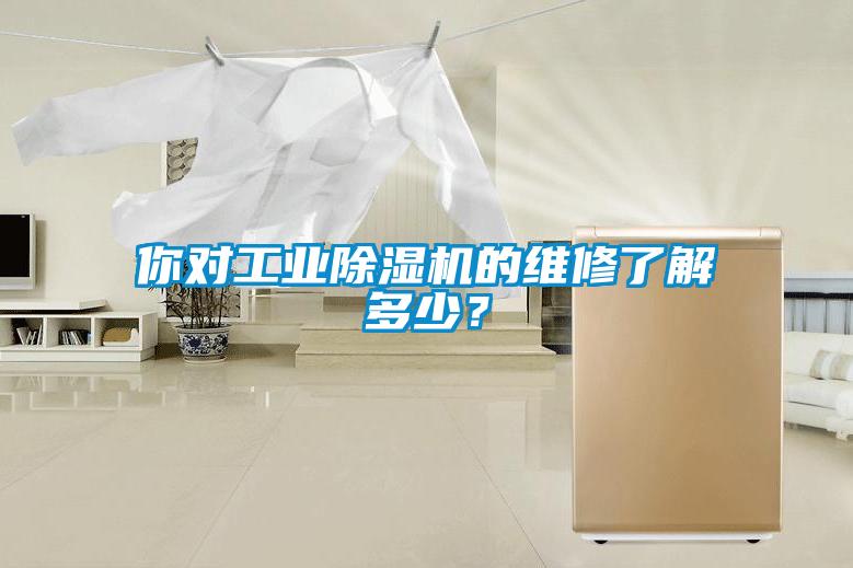 你對工業(yè)除濕機的維修了解多少？
