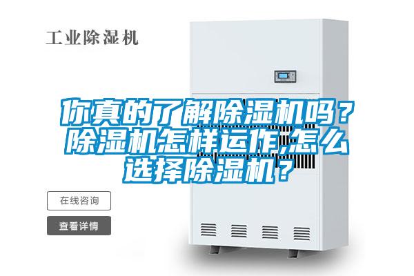 你真的了解除濕機(jī)嗎？除濕機(jī)怎樣運(yùn)作,怎么選擇除濕機(jī)？