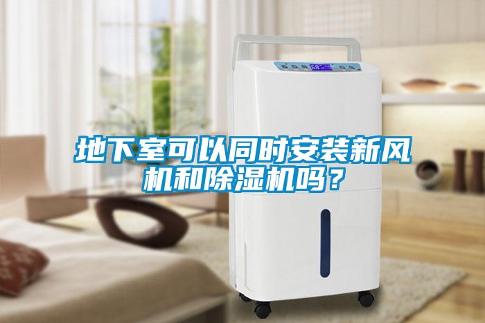 地下室可以同時安裝新風機和除濕機嗎？