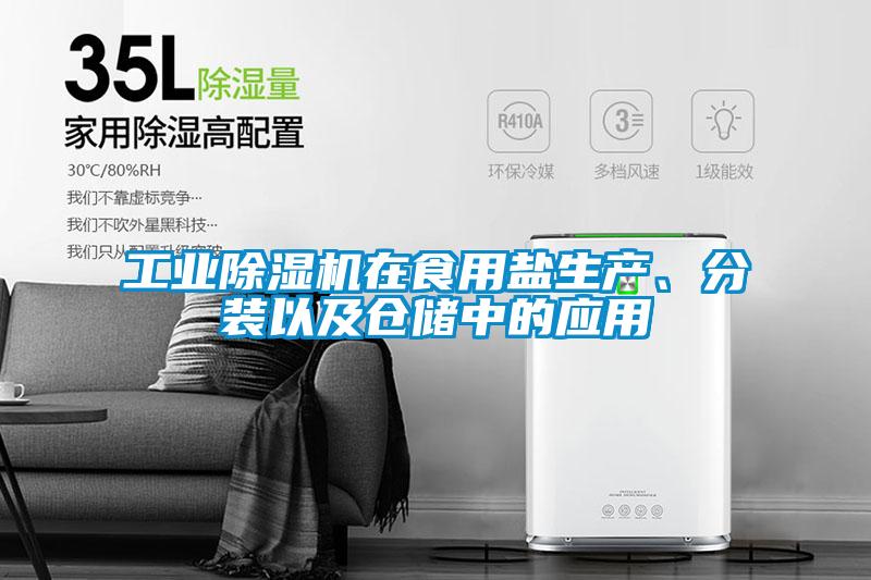 工業(yè)除濕機(jī)在食用鹽生產(chǎn)、分裝以及倉儲(chǔ)中的應(yīng)用