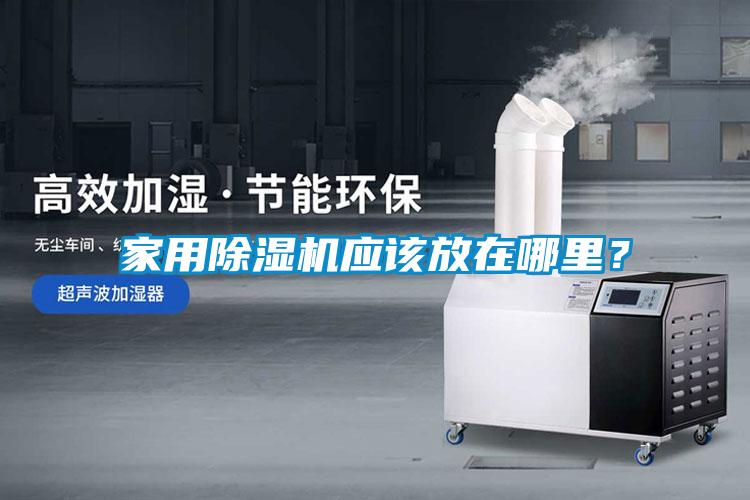 家用除濕機應該放在哪里？