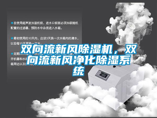 雙向流新風(fēng)除濕機(jī)，雙向流新風(fēng)凈化除濕系統(tǒng)