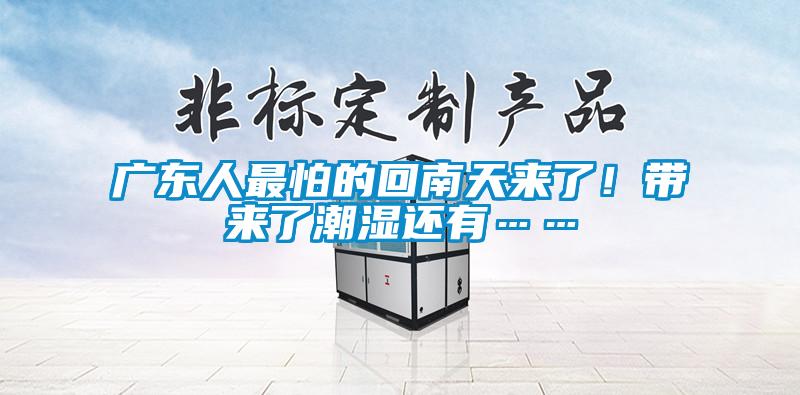 廣東人最怕的回南天來(lái)了！帶來(lái)了潮濕還有……