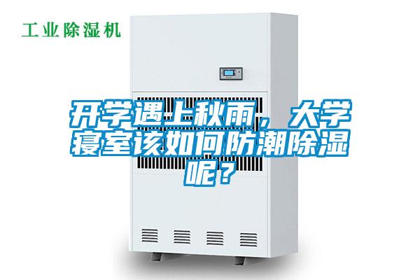 開學遇上秋雨，大學寢室該如何防潮除濕呢？