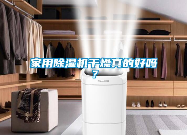 家用除濕機干燥真的好嗎？