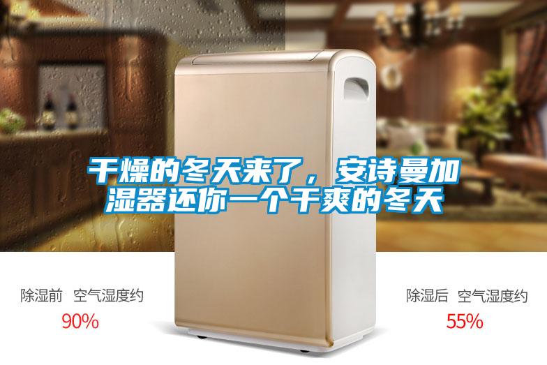 干燥的冬天來了，安詩曼加濕器還你一個(gè)干爽的冬天