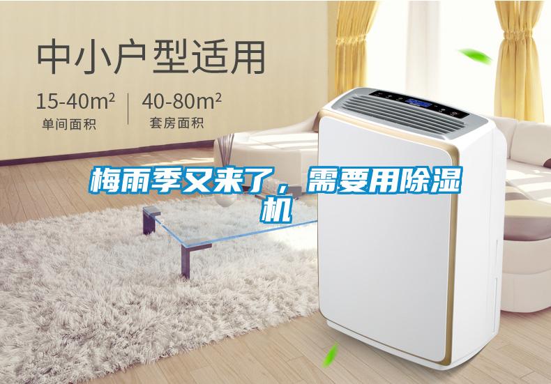 梅雨季又來了，需要用除濕機(jī)