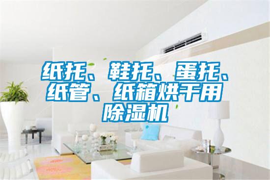 紙托、鞋托、蛋托、紙管、紙箱烘干用除濕機
