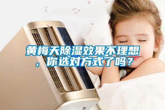 黃梅天除濕效果不理想，你選對(duì)方式了嗎？