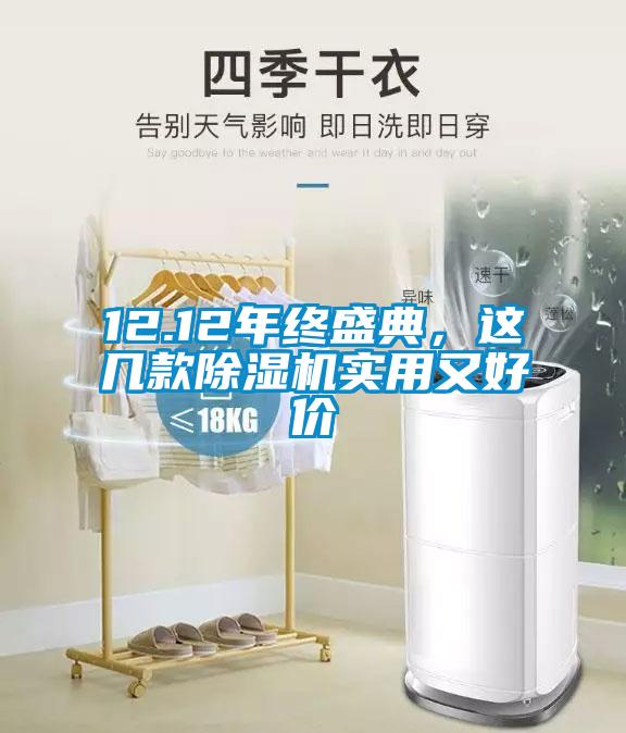 12.12年終盛典，這幾款除濕機實用又好價