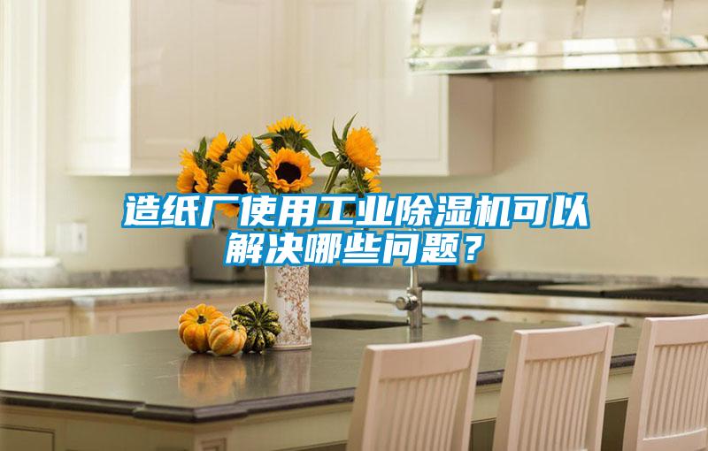 造紙廠使用工業除濕機可以解決哪些問題？