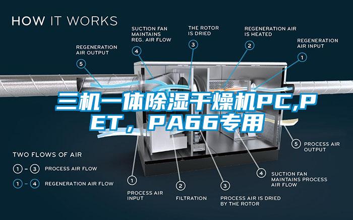 三機(jī)一體除濕干燥機(jī)PC,PET，PA66專(zhuān)用
