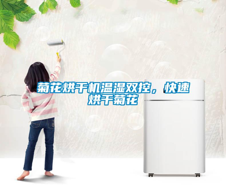 菊花烘干機(jī)溫濕雙控，快速烘干菊花