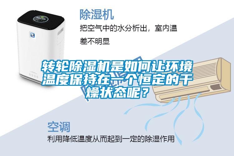 轉輪除濕機是如何讓環(huán)境溫度保持在一個恒定的干燥狀態(tài)呢？