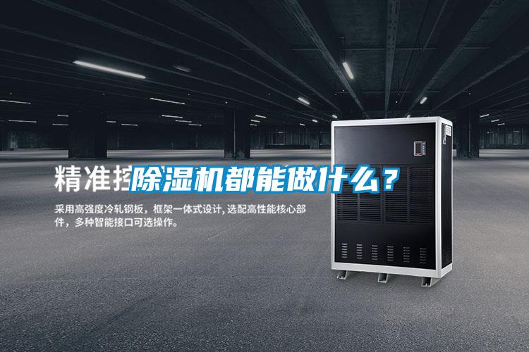 除濕機都能做什么？
