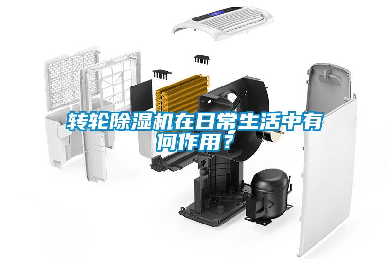 轉輪除濕機在日常生活中有何作用？