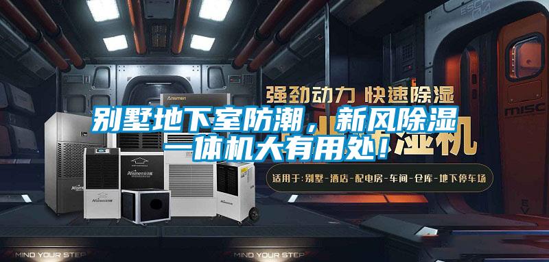 別墅地下室防潮，新風除濕一體機大有用處！