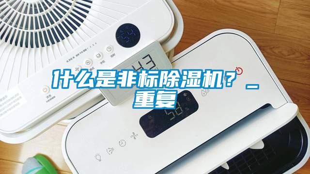 什么是非標除濕機？_重復(fù)