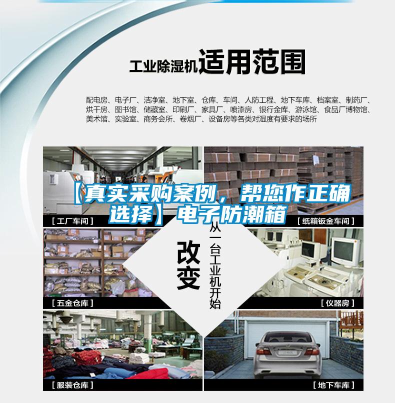 【真實采購案例，幫您作正確選擇】電子防潮箱