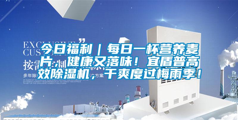 今日福利｜每日一杯營養(yǎng)麥片，健康又落味！宜盾普高效除濕機，干爽度過梅雨季！