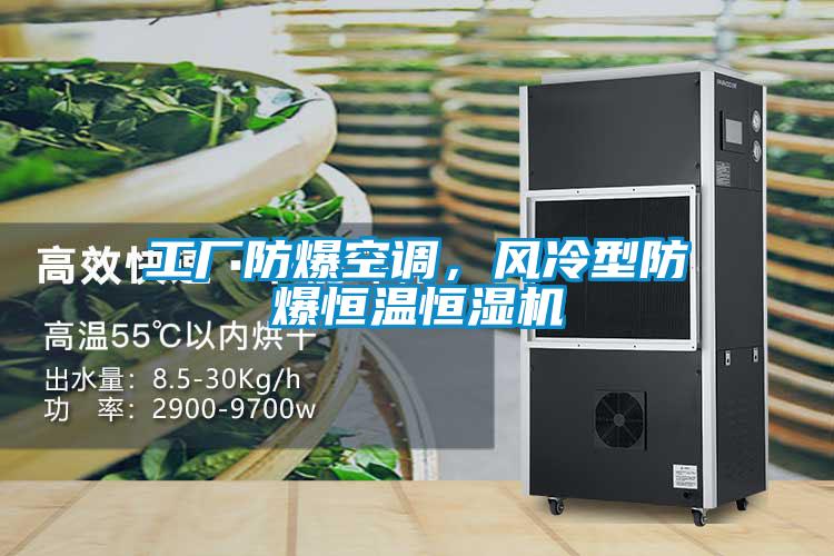 工廠防爆空調(diào)，風(fēng)冷型防爆恒溫恒濕機