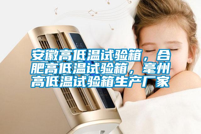 安徽高低溫試驗箱，合肥高低溫試驗箱，毫州高低溫試驗箱生產廠家