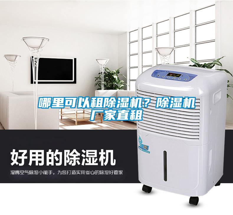 哪里可以租除濕機？除濕機廠家直租