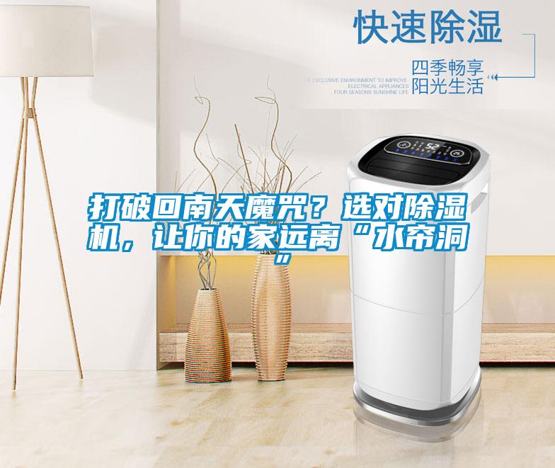 打破回南天魔咒？選對除濕機，讓你的家遠離“水簾洞”