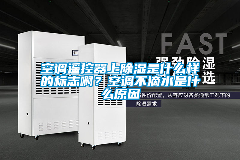 空調(diào)遙控器上除濕是什么樣的標(biāo)志啊？空調(diào)不滴水是什么原因
