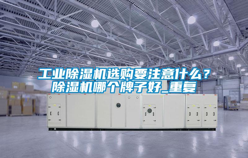 工業(yè)除濕機(jī)選購要注意什么？除濕機(jī)哪個(gè)牌子好_重復(fù)
