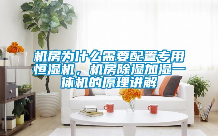 機房為什么需要配置專用恒濕機，機房除濕加濕一體機的原理講解