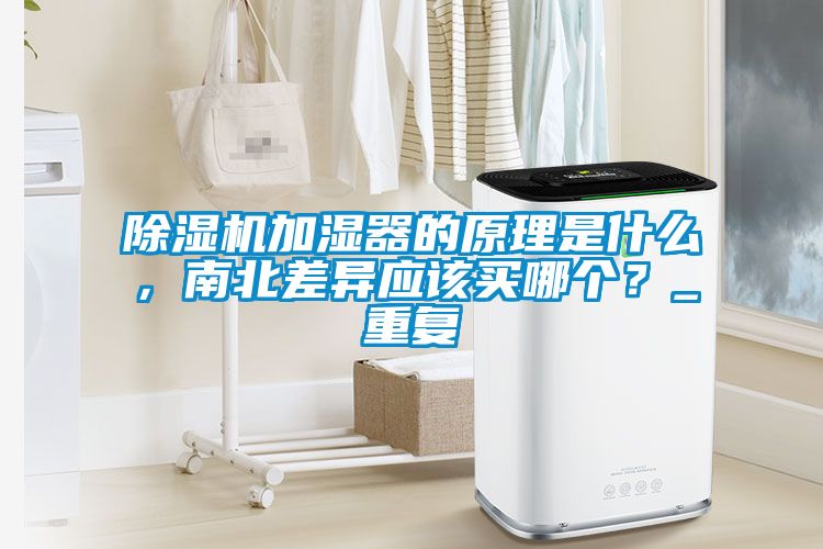 除濕機(jī)加濕器的原理是什么，南北差異應(yīng)該買哪個？_重復(fù)