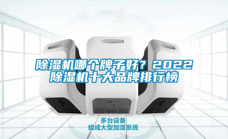 除濕機哪個牌子好？2022除濕機十大品牌排行榜