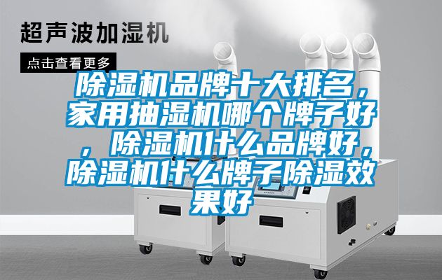 除濕機(jī)品牌十大排名，家用抽濕機(jī)哪個牌子好，除濕機(jī)什么品牌好，除濕機(jī)什么牌子除濕效果好