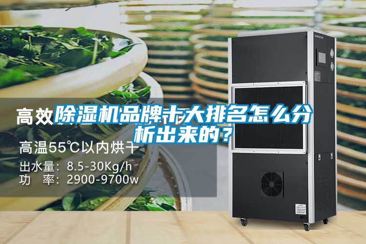 除濕機品牌十大排名怎么分析出來的？