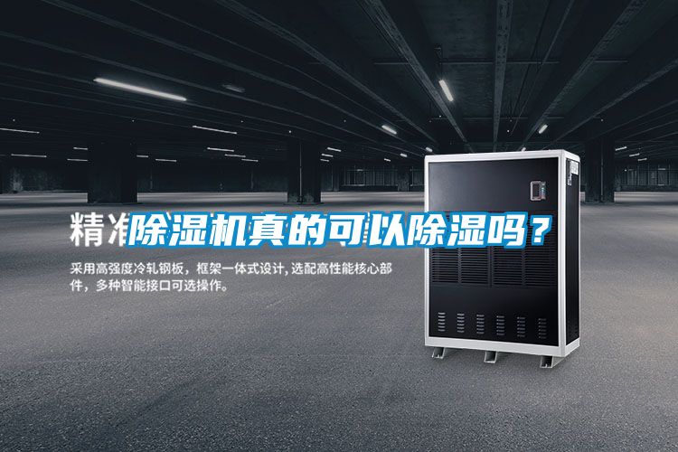 除濕機真的可以除濕嗎？