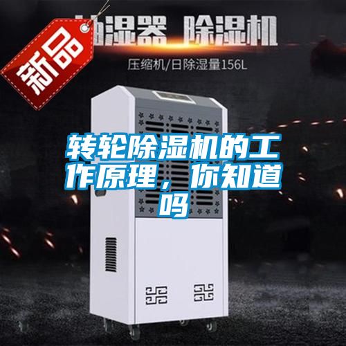 轉輪除濕機的工作原理，你知道嗎