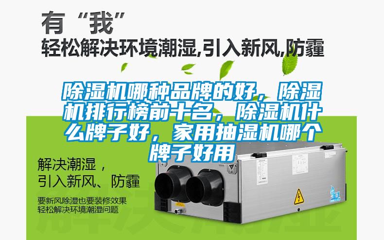 除濕機(jī)哪種品牌的好，除濕機(jī)排行榜前十名，除濕機(jī)什么牌子好，家用抽濕機(jī)哪個牌子好用