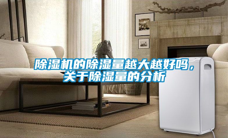 除濕機的除濕量越大越好嗎，關于除濕量的分析