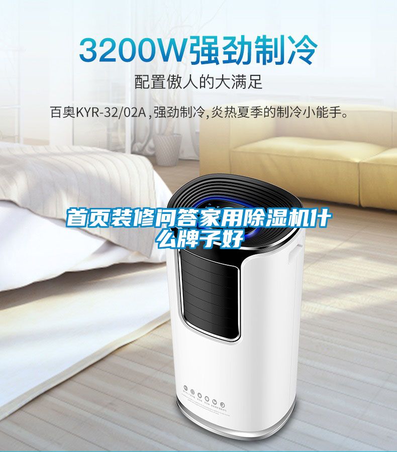 首頁(yè)裝修問答家用除濕機(jī)什么牌子好